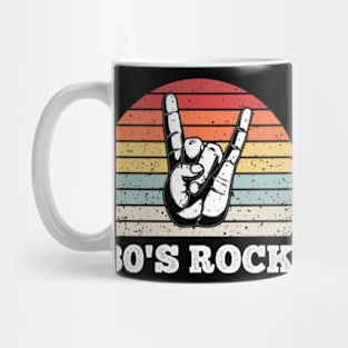 80's Rock 80s Rock Vintage Retro Mug